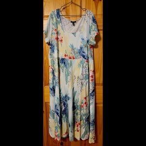 Chaps short sleeve knit dress